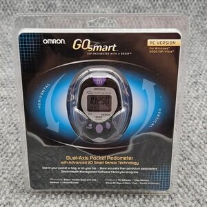 Omron HJ-720ITC GoSmart Dual-Axis Pocket Pedometer Step Counter Fitness Tracker